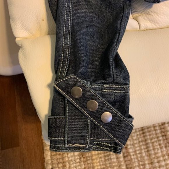 Dollhouse Crop Distressed Jean Jacket - Excellent Condition - Picture 7 of 10